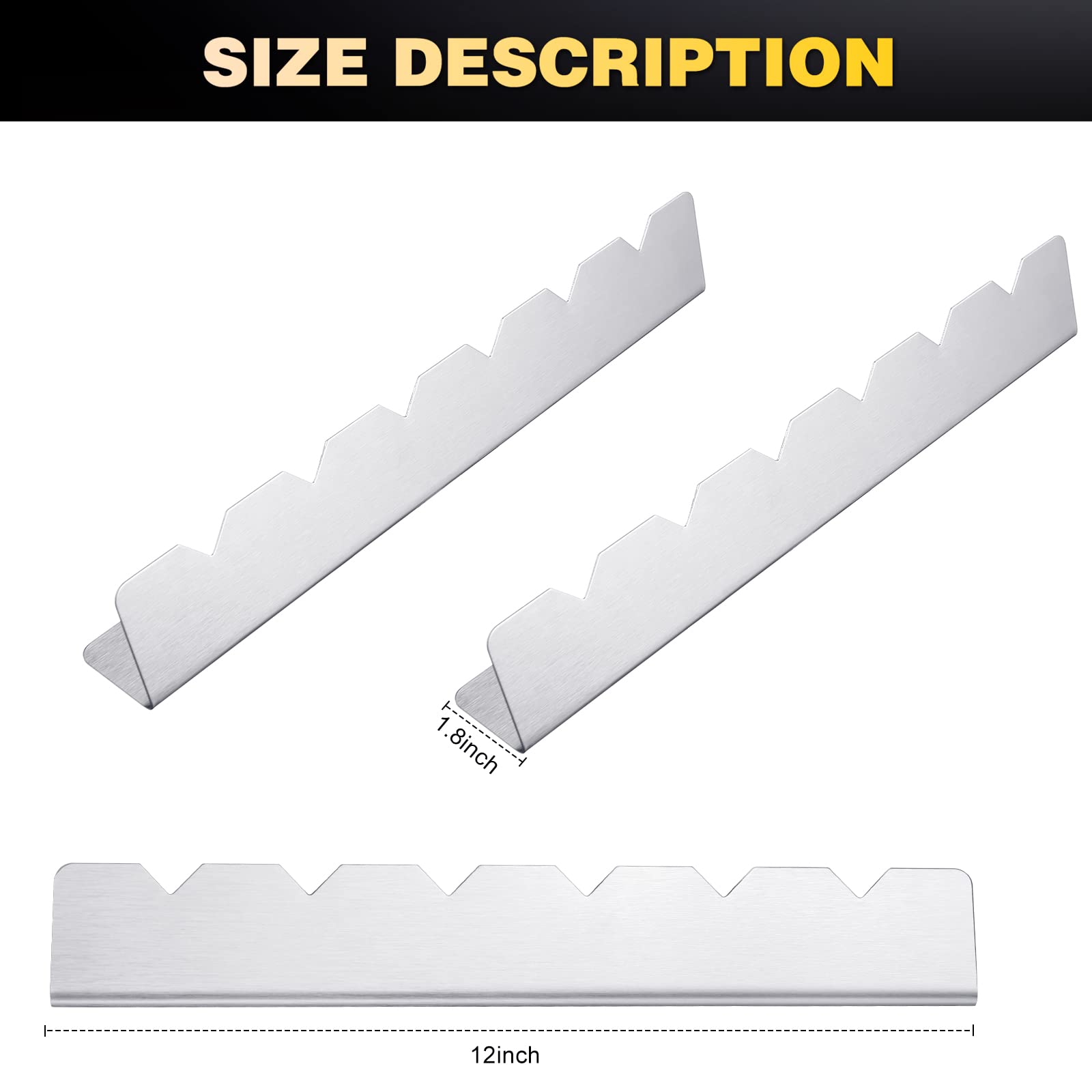 4 Pcs Skewers Holder Stainless Steel Shish Kabob Rack Bbq Long Skewers Rack For Round Flat Wood Metal Bamboo Skewers Grilling Ac